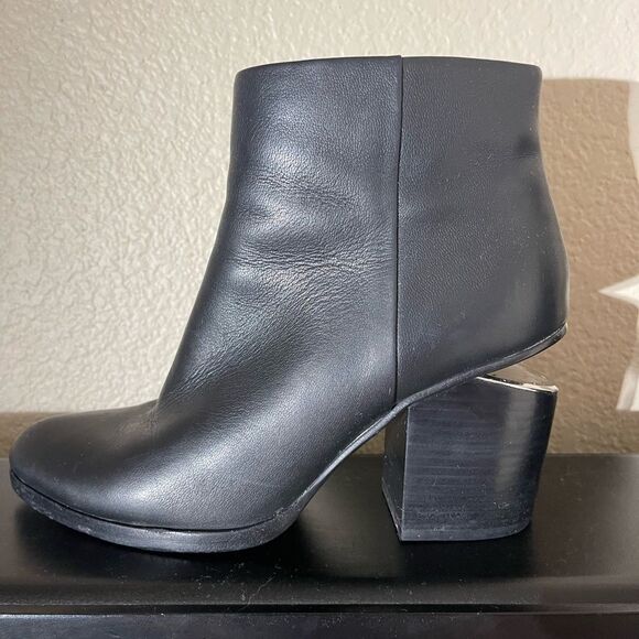 Alexander Wang Black Ankle Boots - Picture 3 of 6
